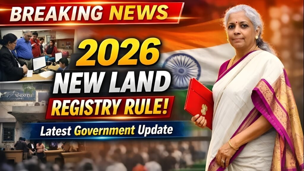 2026 New Land Registry Rule